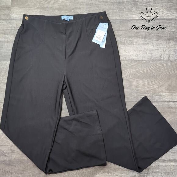 Aerosoles Wide Cut Pull On Pants Size XL - Picture 1 of 6